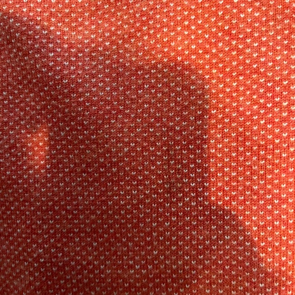 Peter Millar Sweater Mens Large Orange Merino Wool 1/4 Zip Pullover Casual Golf - Picture 8 of 8